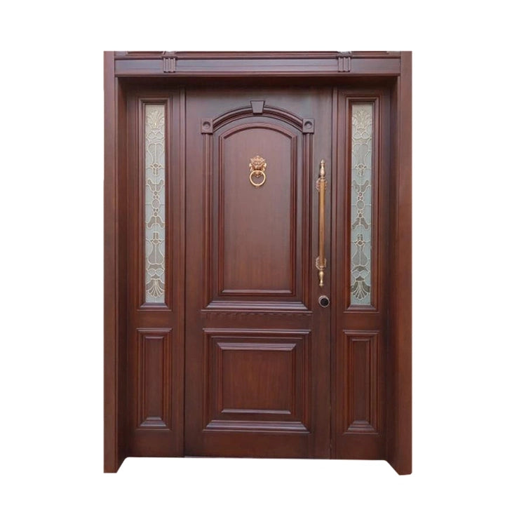 باب خشب خارجي بتصميم حديث